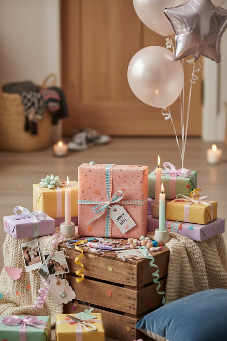 Gifts and balloons at Prabhu Cards & Gifts