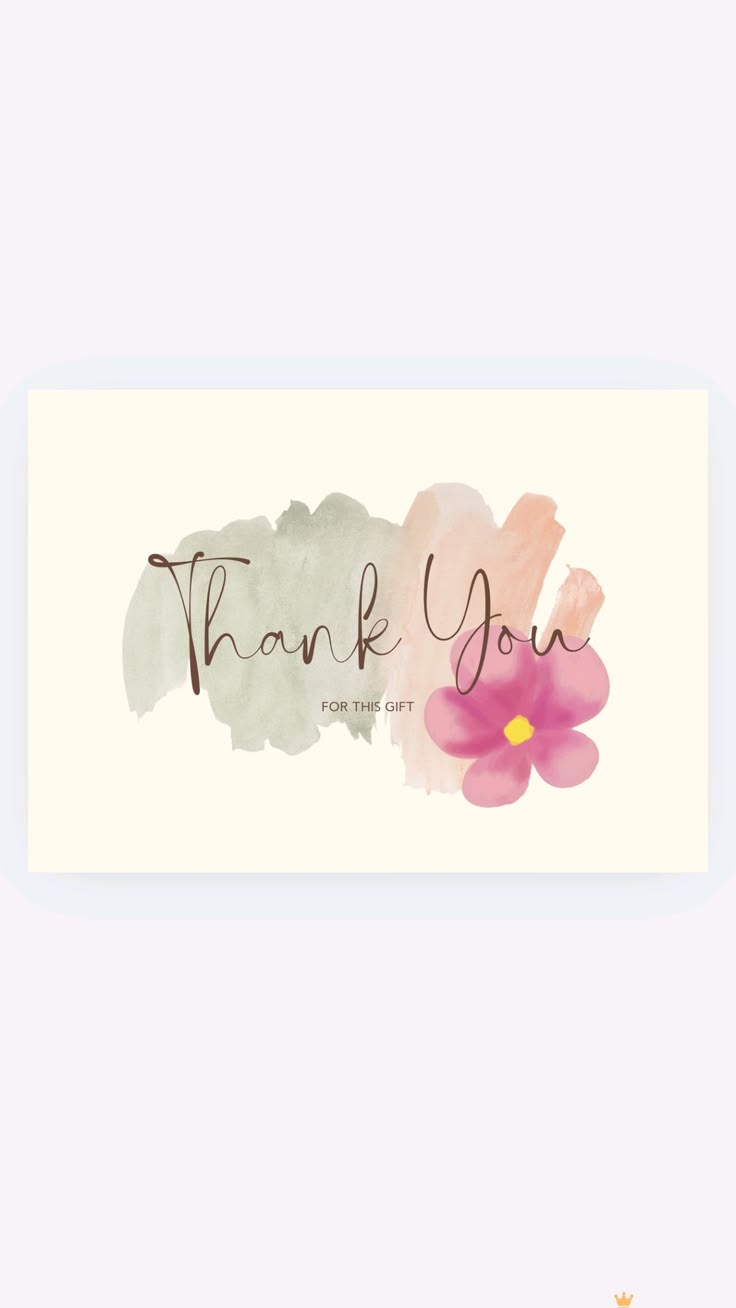 Thank You greeting cards