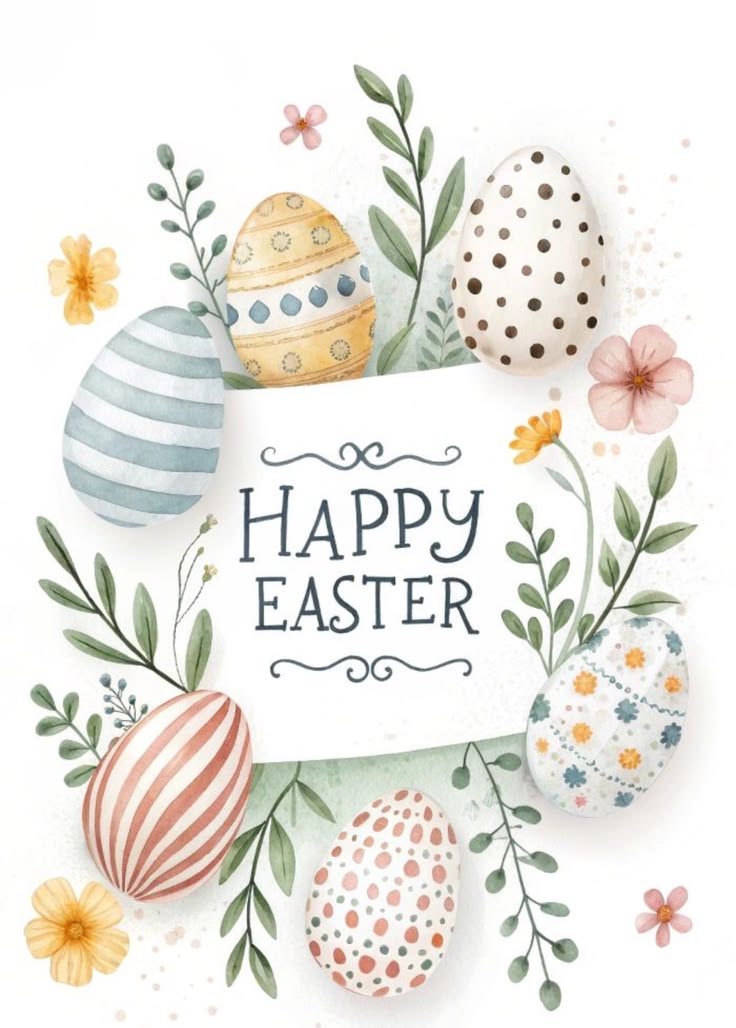 Easter holiday cards