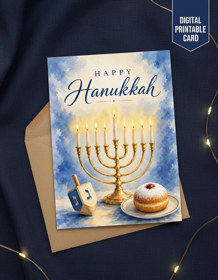 Hanukkah cards